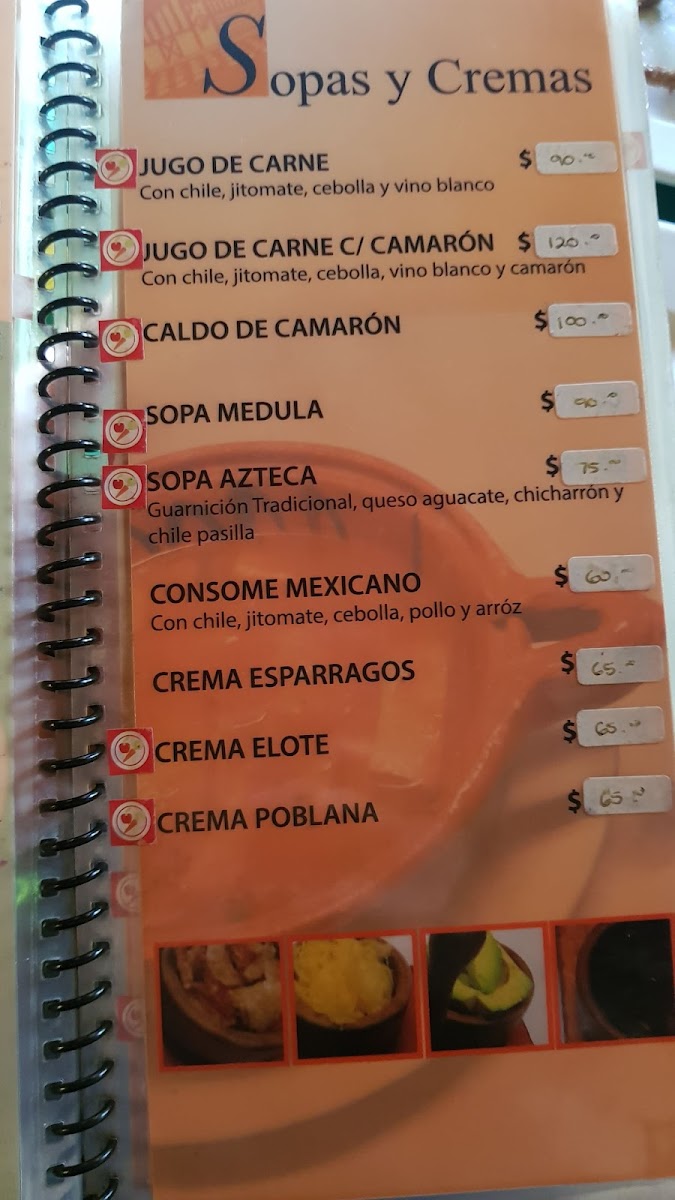 Las Tejas Menu - Image 4